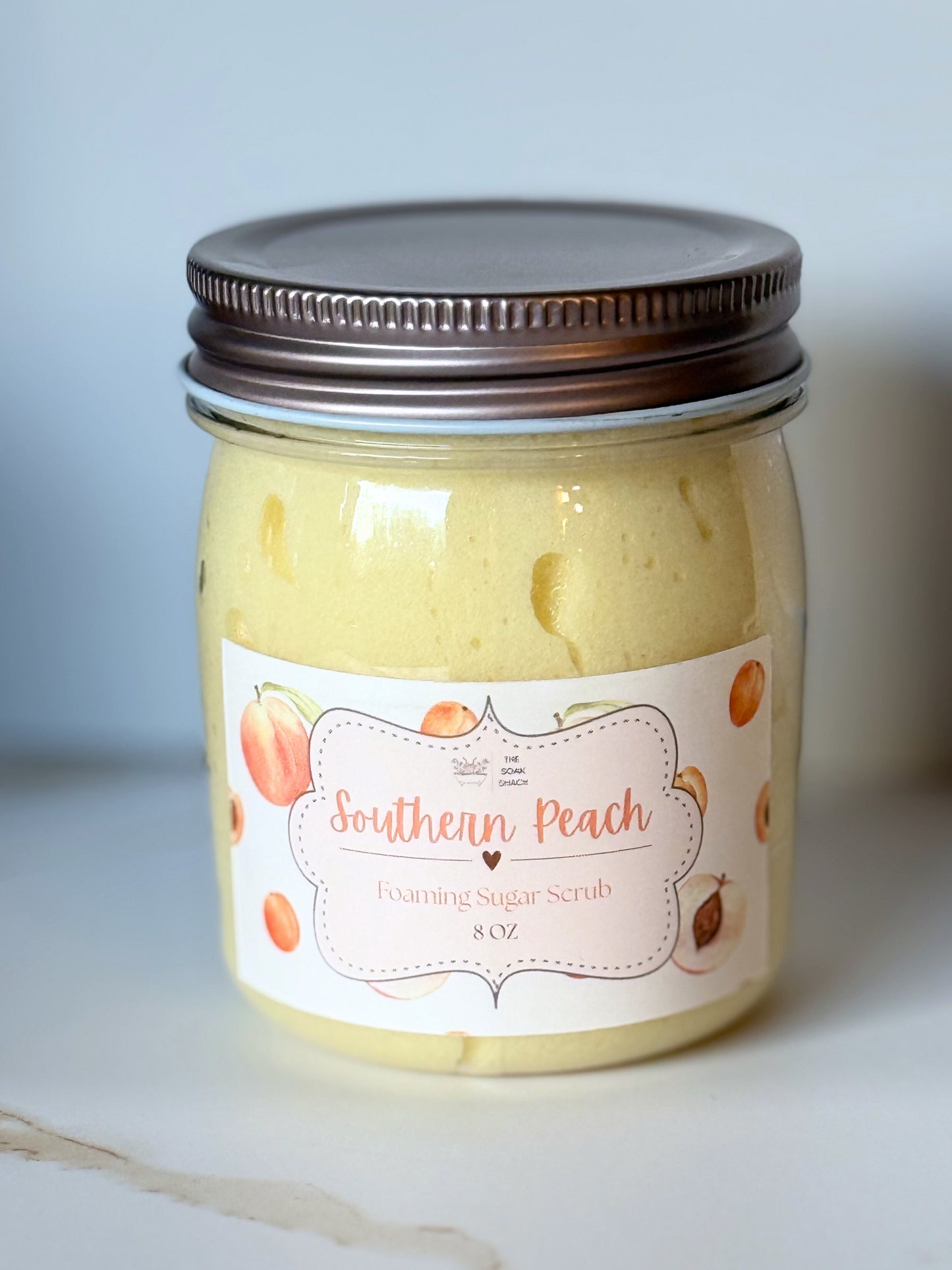 Southern Peach Whipped Sugar Scrub