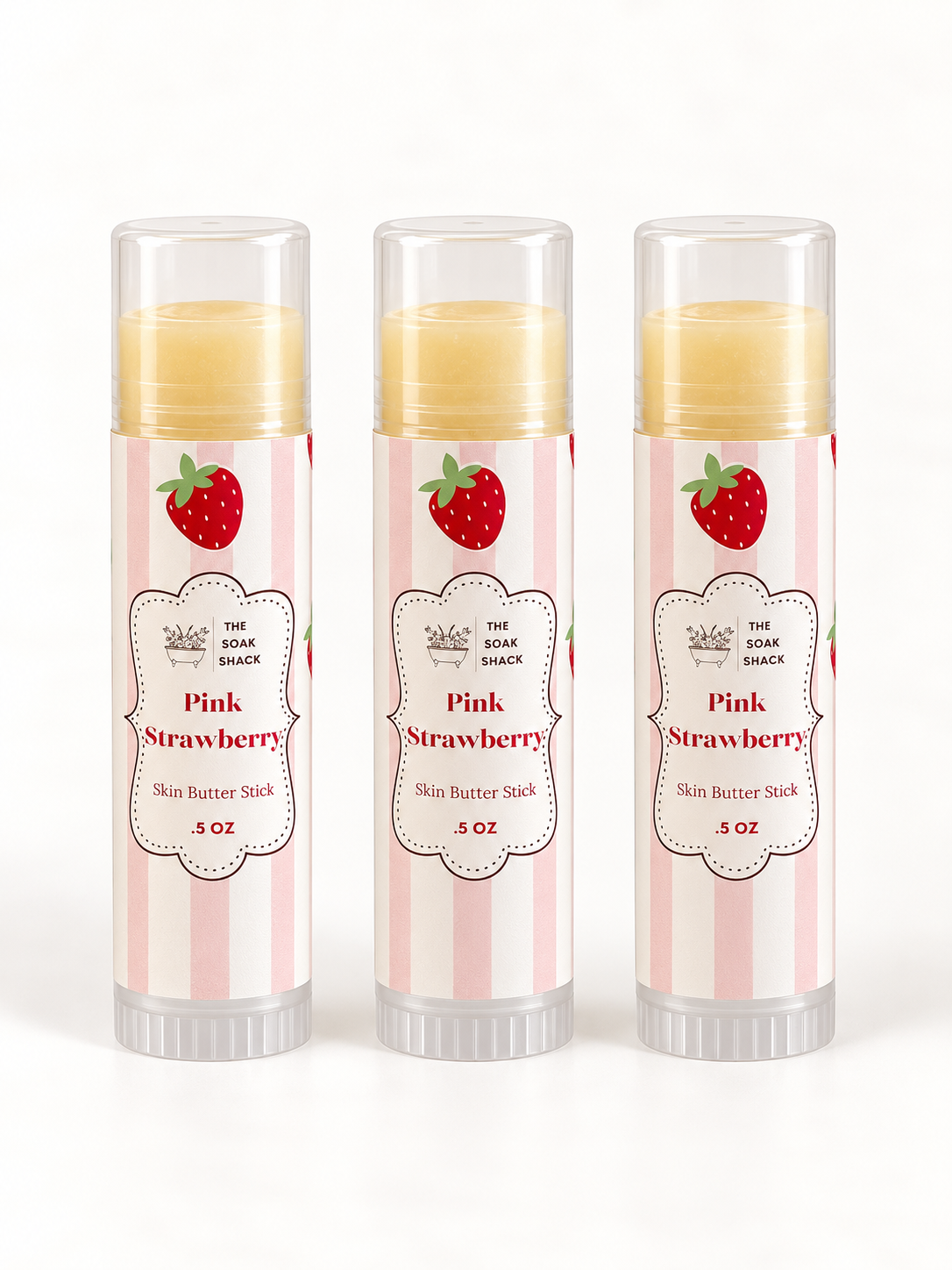 Pink Strawberry Skin Butter Stick
