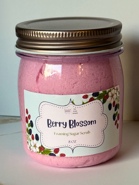 Berry Blossom Whipped Sugar Scrub