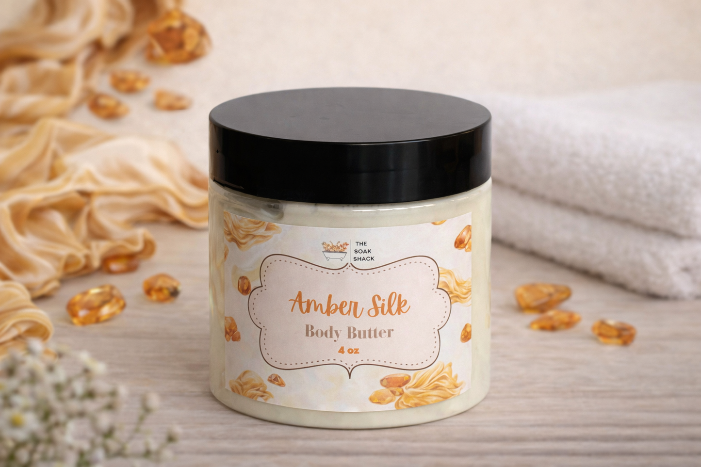 Amber Silk Body Butter