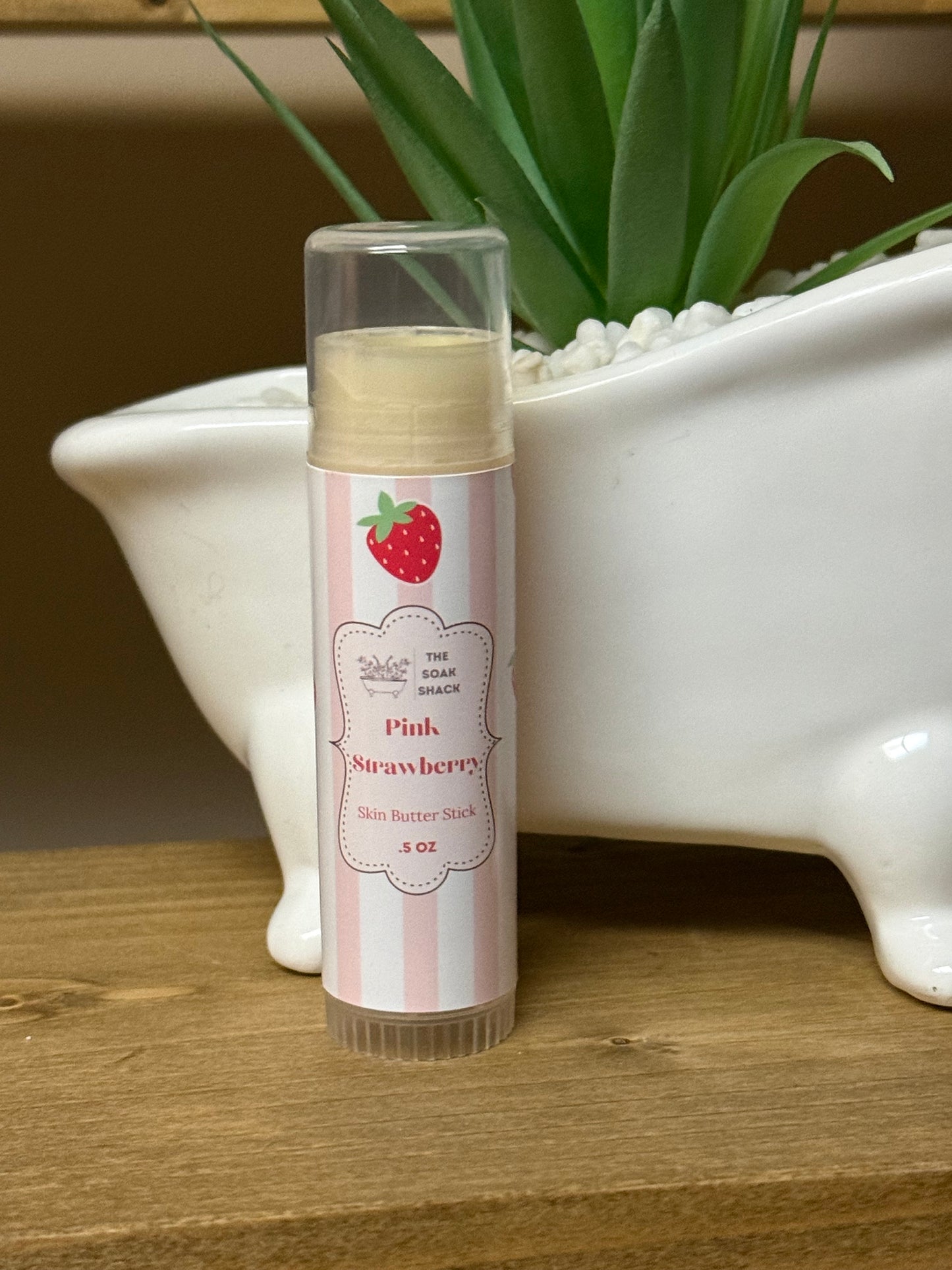 Pink Strawberry Skin Butter Stick
