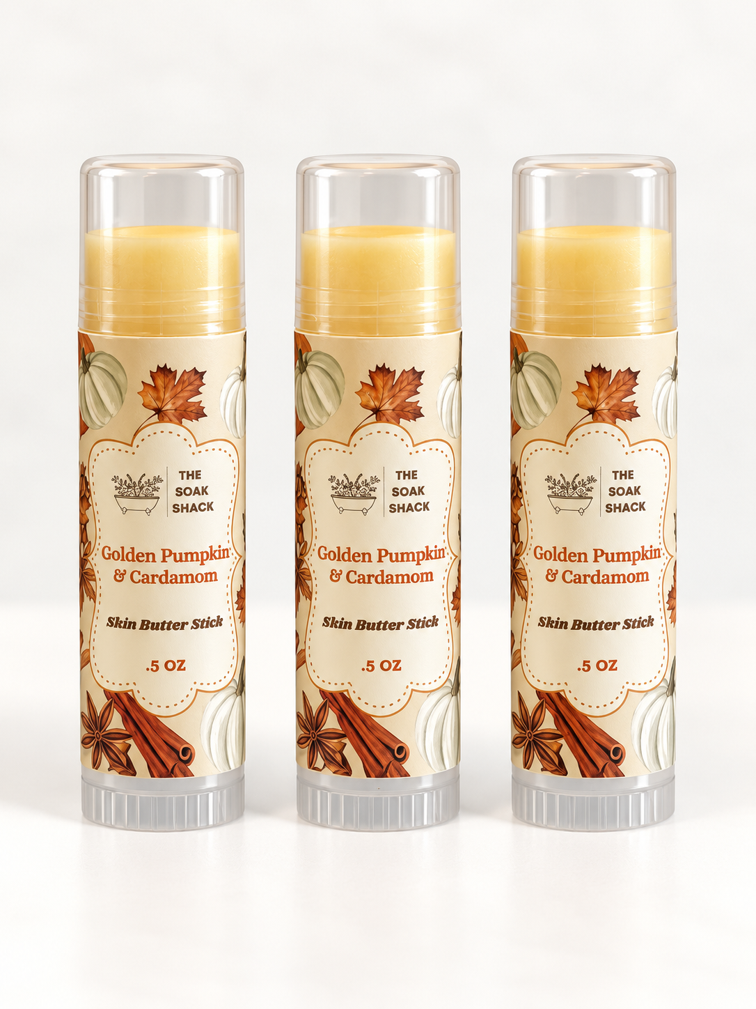 Golden Pumpkin & Cardamom Skin Butter Stick