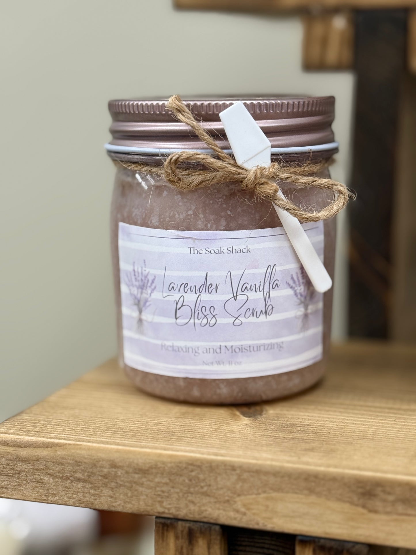 Lavender Vanilla Bliss Sugar Scrub