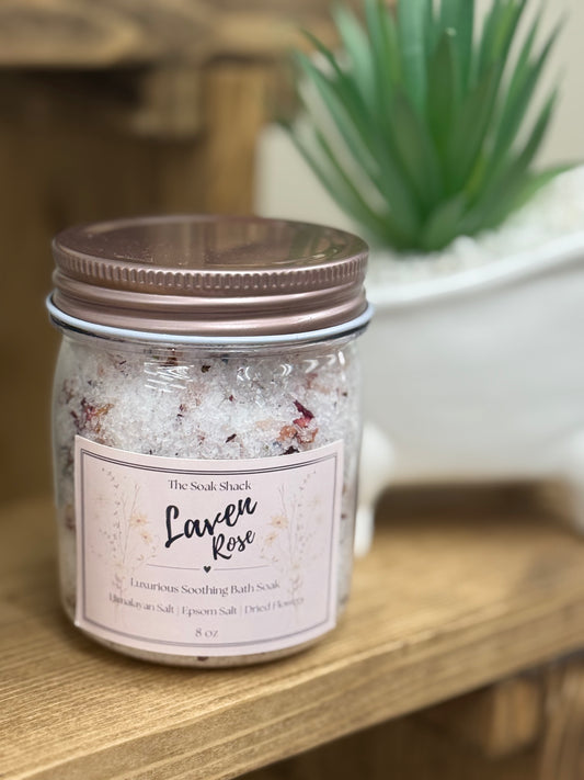 Laven Rose Bath Soak