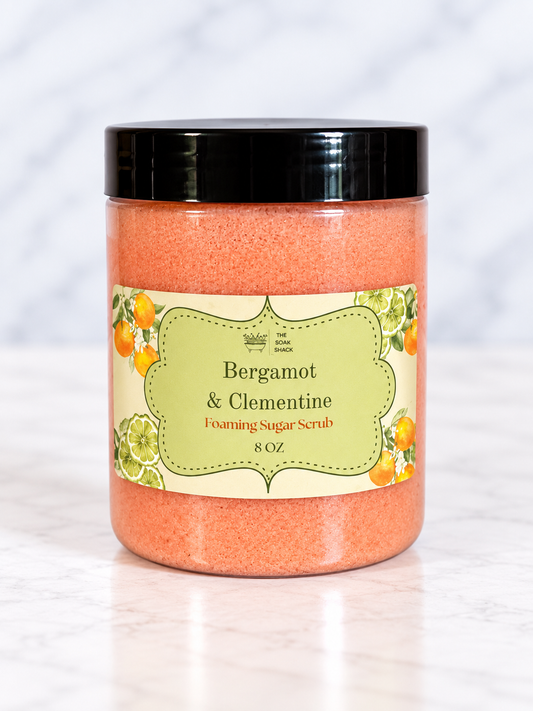 Bergamot & Clementine Foaming Sugar Scrub