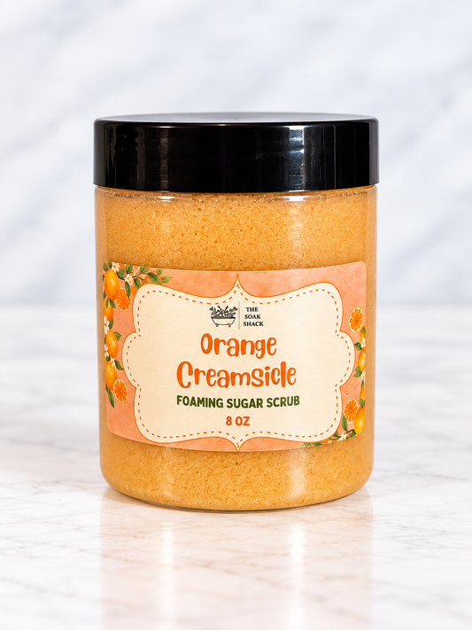 Orange Creamsicle Foaming Sugar Scrub